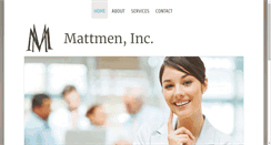 Desktop Screenshot of mattmen.com