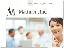 Tablet Screenshot of mattmen.com